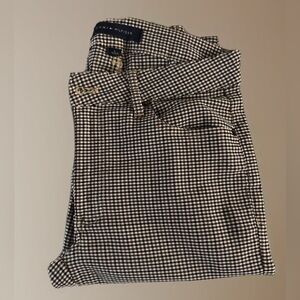 Tommy Hilfiger Women's Skinny Jeans - Black and White Checkered